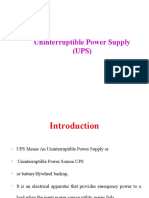 Uninterruptible Power Supply (UPS)