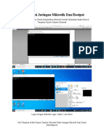 Konfigurasi Jaringan Mikrotik Dan Hostpot