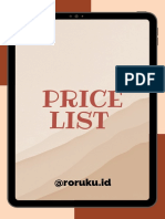 Price List: @roruku - Id