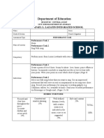 Edu Performance Tasks