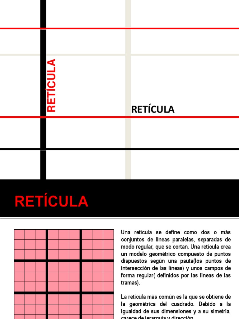 Definición y Tipos de Retículas | PDF | Geometría