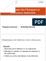 Maintenance Des Chargeurs Et Redresseurs Industriels