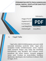 Asuhan Keperawatan Kritis Pada Gangguan Respirasi