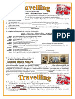 Travelling Picture Description Exercises Reading Comprehensio 74309