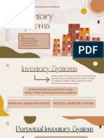 ACCOUNTING 1: KEY DIFFERENCES BETWEEN PERPETUAL AND PERIODIC INVENTORY SYSTEMS