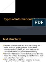 Types of Informational Text