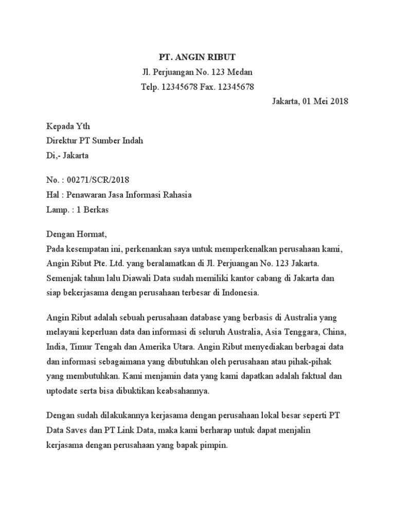 Pt. Angin Ribut | PDF