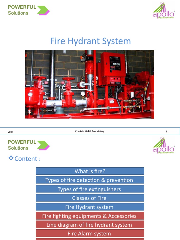 Fire Hydrant System V0.0 7th May 15 | PDF | Fires | Hazards