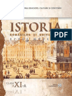 XI_Istoria Romana Si Universala (a. 2020 in Limba Romana)