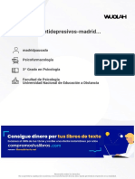 Antidepresivos en Salud Mental.