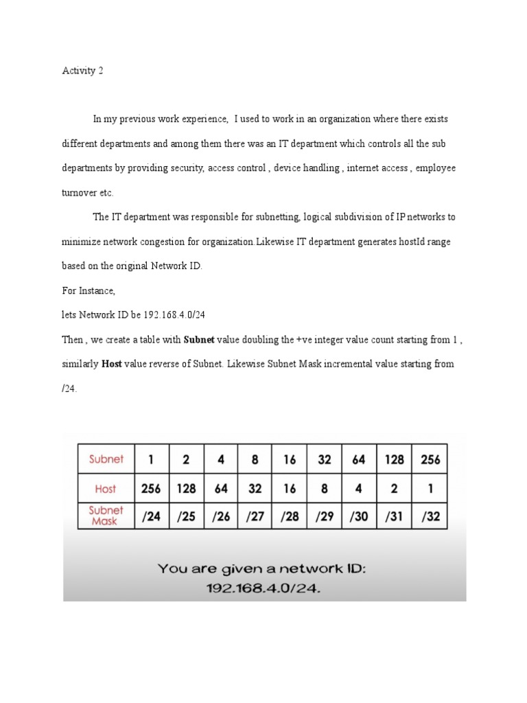 Activity 2 | PDF | Computers