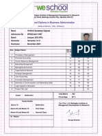 Advanced Diploma in Business Administration: Hrithik Sandeep Gajmal