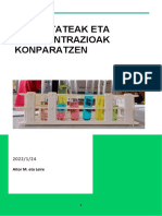 DENTSITATEAK ETA KONTZENTRAZIOAK KONPARATZEN (Aitor M. Eta Leire)