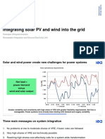 Integrating Solar PV and Wind Into The Grid