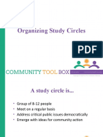 Organizing Study Circles