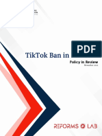 Tiktok Ban in Pakistan
