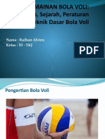 Permainan Bola Voli (Raihan Alvien)