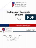 Indonesian Economic System: Nama Dosen: Bambang Irawan