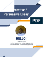 Persuasive PPT Complete