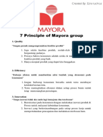 7 Principle of Mayora Group