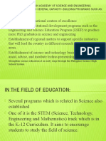 The Philippine-American Academy of Science and Engineering (Paase, 2008) Identified Several Capacity-Building Programs Such As