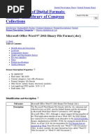 Microsoft Office Word 97-2003 Binary File Format