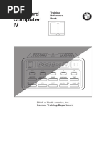 On-Board Computer IV: Training Reference Book