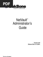 Download NetVault 603 Administration Guide by Raghu Kv SN55620813 doc pdf