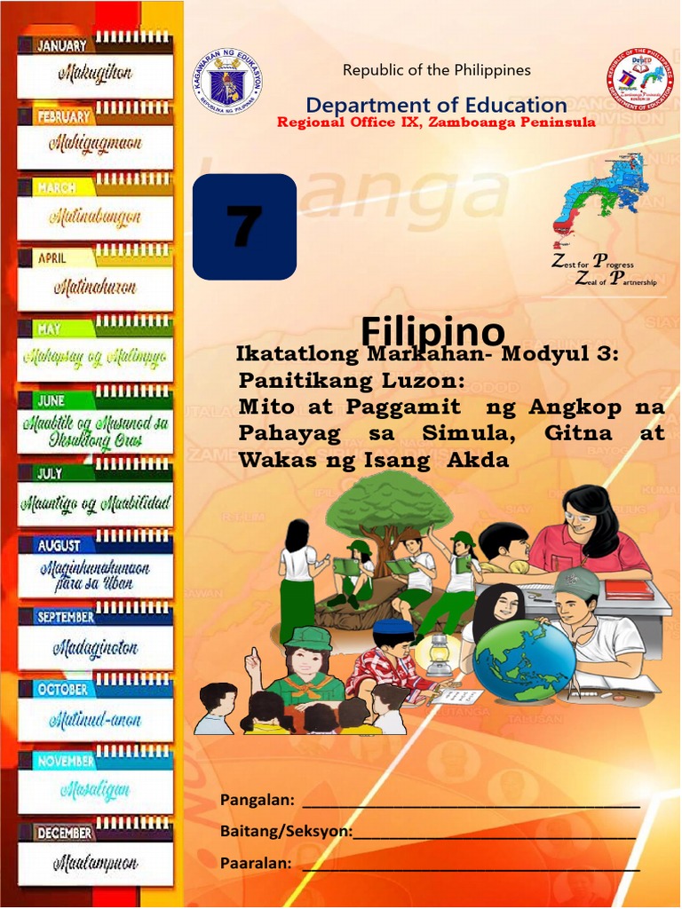Filipino7 Q3 M3 | PDF