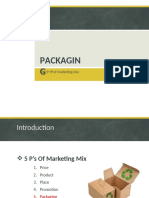 The 5 P's of Marketing: Packaging