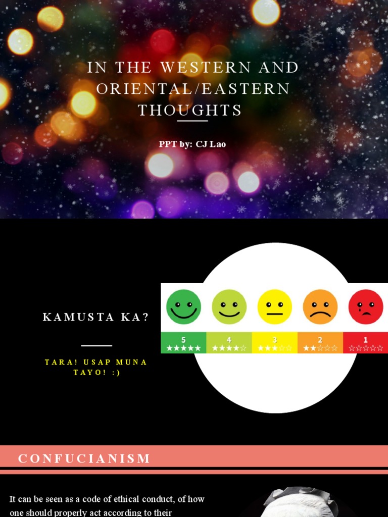 Self in The Western and Eastern Thoughts | PDF | Social Science | Self ...