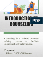 Introduction To Counseling