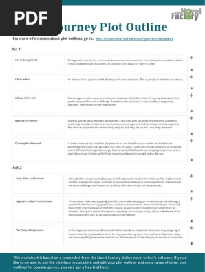 Heros Journey Plot Outline