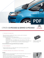 Citroen C4 Grand Picasso Quick Start Guide