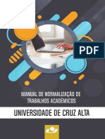 Manual de Normalização de Trabalhos Acadêmicos UNICRUZ