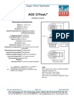 Ao2 PTB 18 10 Oxygen Sensor User Manual