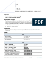 11.6.6 Lab - Calculate IPv4 Subnets