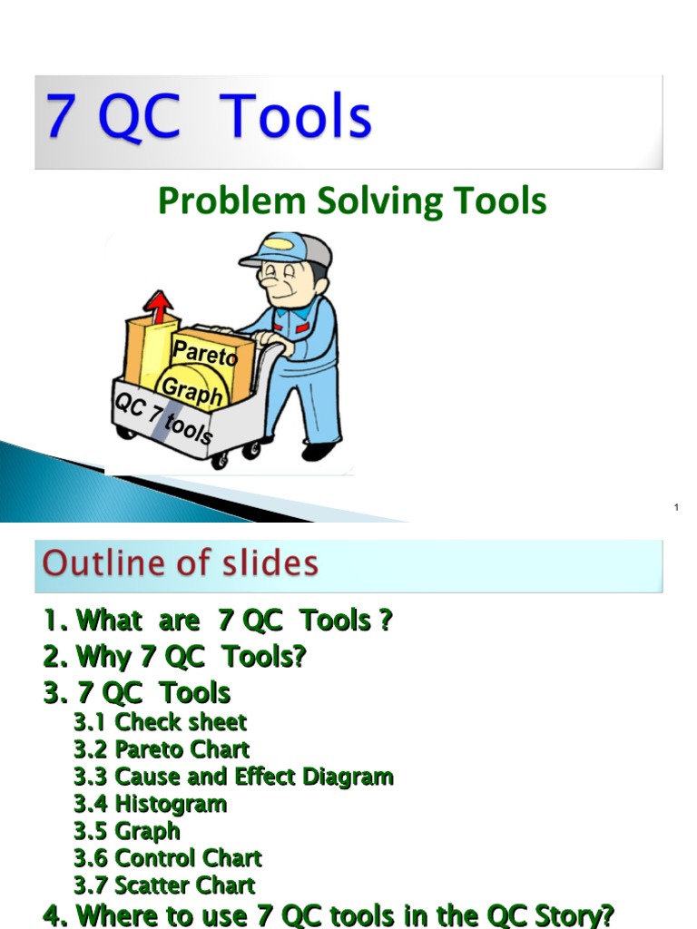 7 QC Tools PDF Scatter Plot Histogram