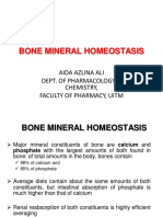 Bone Mineral Homeostasis