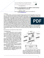 Effect of Skew on T-beam Bridges