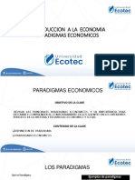 Introducción a los paradigmas económicos