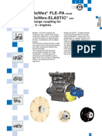 Bowex Fle-Pa Bowex-Elastic: Flange Coupling For I. C.-Engines