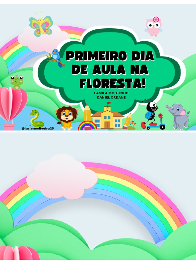 Primeiro Dia de Aula Na Floresta! (1) - 1 | PDF