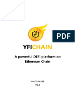 Chain: A Powerful DEFI Platform On Ethereum Chain