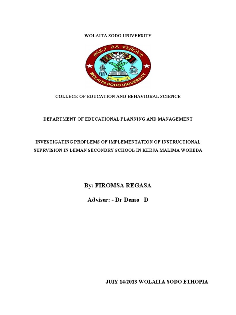 Firomsa | PDF | Teachers | Data