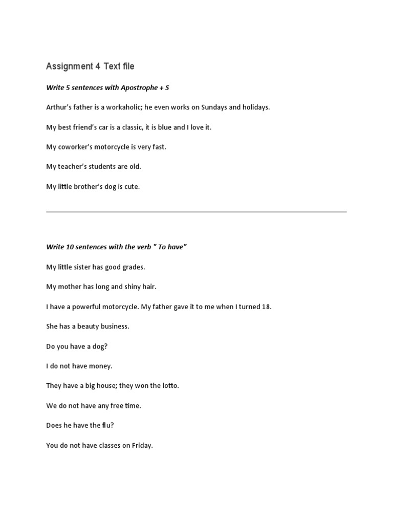 Assignment 4 Text File - Arturo Serrano | PDF