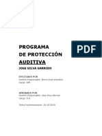 Programa de Protección Auditiva PREXOR