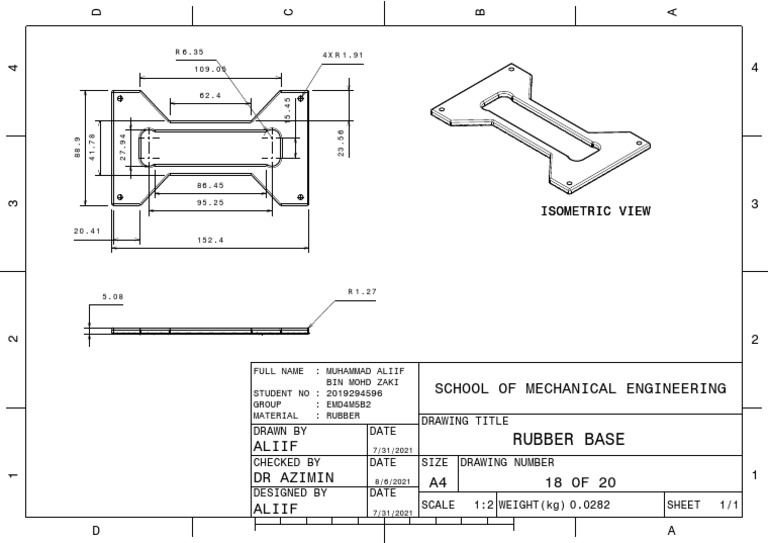 Rubber Base: School of Mechanical Engineering | PDF