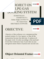 Project On LPG Gas Booking System