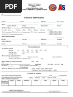 Modified Als Enrolment Form (Af2) Learner's Basic Profile | PDF ...